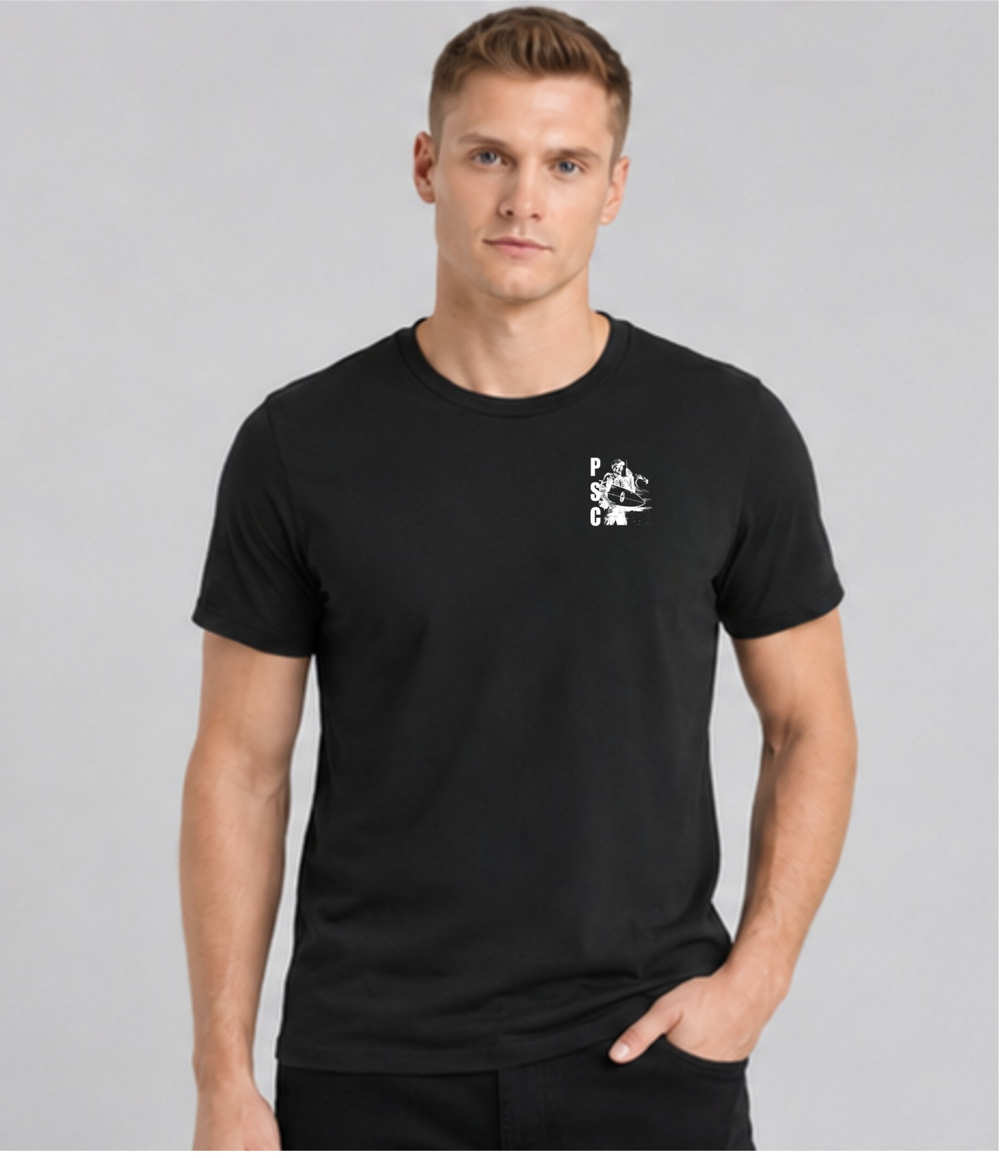 2026 Pendleton Surf Club Contest Promo Shirt Black Front Unisex